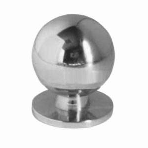 Pomolo Sfera Ghiera Ottone Cr Mm 25 Pz 2     Gemac