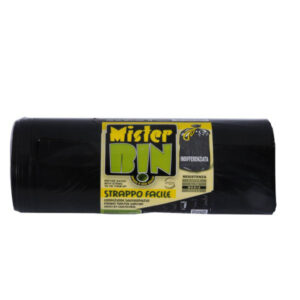 SACCO IMMONDIZIA LEGACCI NERO    90x120 g 90 Pz 10 MISTER BIN