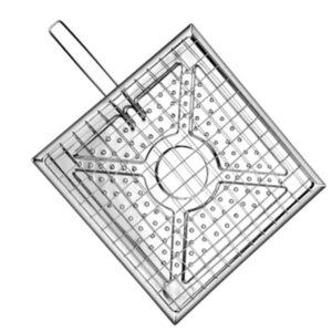 Graticola Polenta               Cm 25x25     Gnali