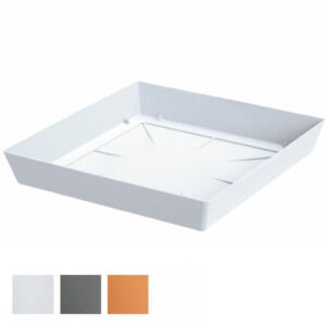 Sottovaso Lofly Low Quadro Grigio     25x25 Pplast