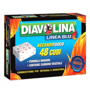 Accenditore Cubetti Inodore Pz 48        Diavolina