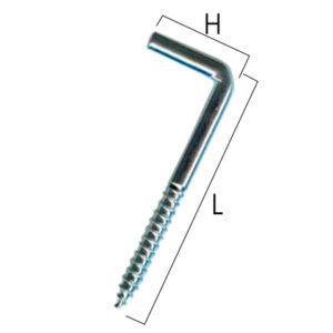 Rampino Vite Zn 23x120 Mm6