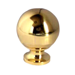 Pomolo Sfera Ottone Lucido  Mm 26 Pz 2       Gemac