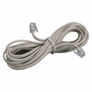 Prolunga Telefono Plug 6/4 M 3 Avorio    21280 Fme