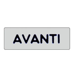 10 Pezzi Etichetta Avanti                     15x 5 Adesiva