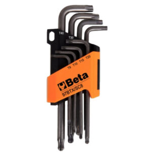 Chiavi Torx Piegate T9/40 Pz 8      97btx/sc8 Beta