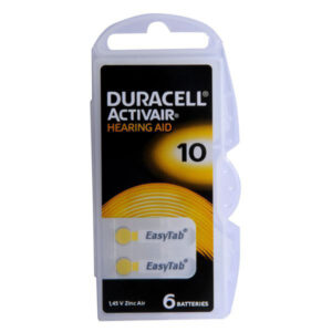 Pila Bottone Hearing Aid       Pz 6  Da10 Duracell