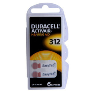 Pila Bottone Hearing Aid       Pz 6 Da312 Duracell