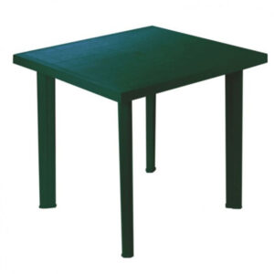 Tavolo Resina Fiocco Verde         80x75 Progarden