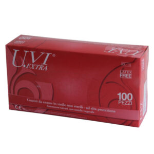 Guanti Vinile Uvi Extra Pz 100 Xl