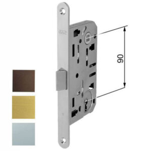 Serratura Inf.legno Mediana E60 Cromo Op  1101 Agb