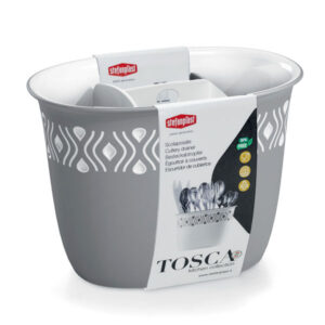 Scolaposate Tosca Grigio    Cm 19x13 H 14 Stefanpl