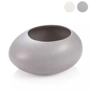 Vaso Fiori Stones Grigio 19x29 H 9