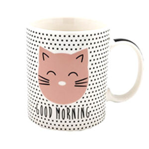 Tazza Mug Porcellana Cat                Cc 360 Kb8