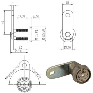 Cilindro Levetta Mm 22 Jack           100750kd Omr