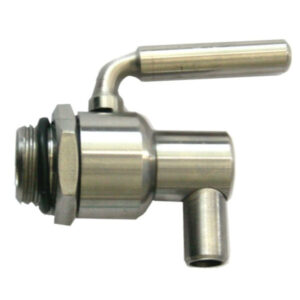 Rubinetto Fusto Alimenti 1/2" Girev.inox Salvagoc.